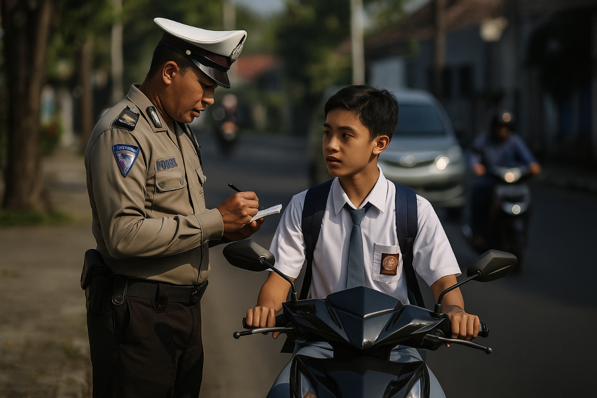 Polisi bakal menggelar razia tertib lalulintas di jalan mulai 14 Juli 2025.