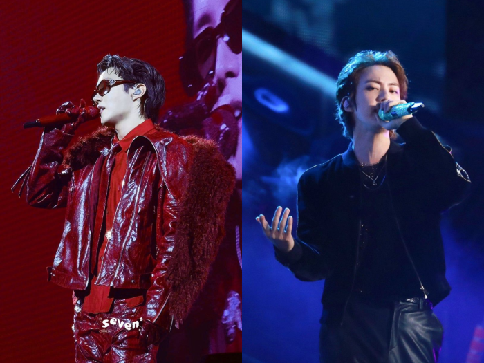 Jin dan J-Hope BTS, sukses mencuri perhatian semua netizen karena konser solonya.