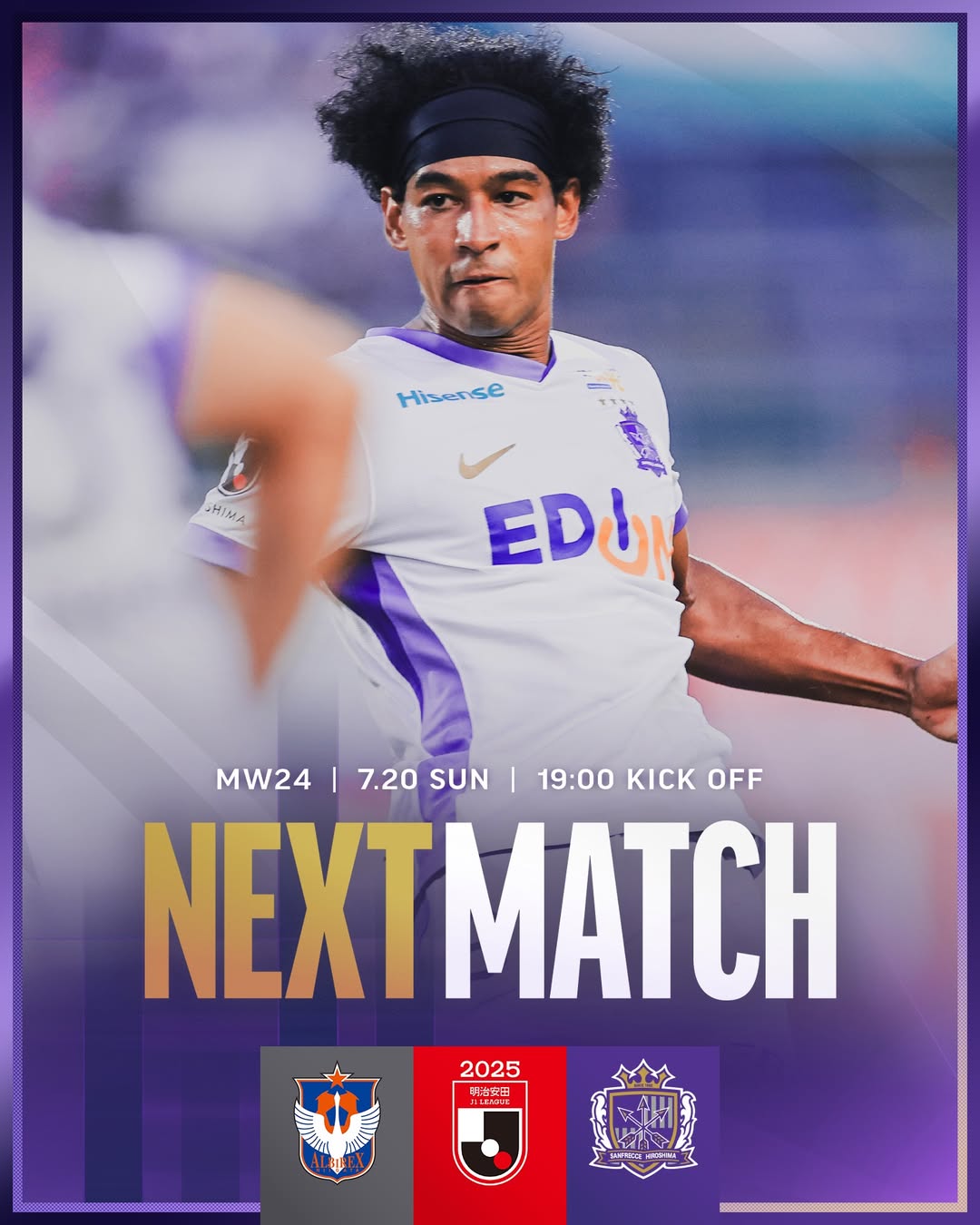Prediksi skor Albirex Niigata vs Sanfrecce Hiroshima.