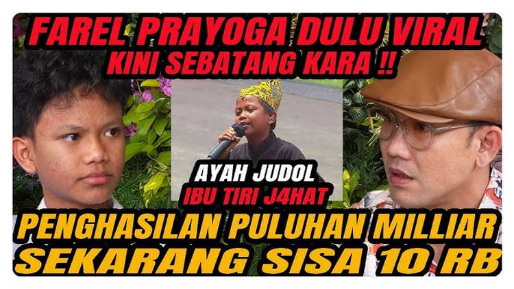 Farel Prayogo di acara kanal Youtube CURHAT BANG Denny Sumargo.