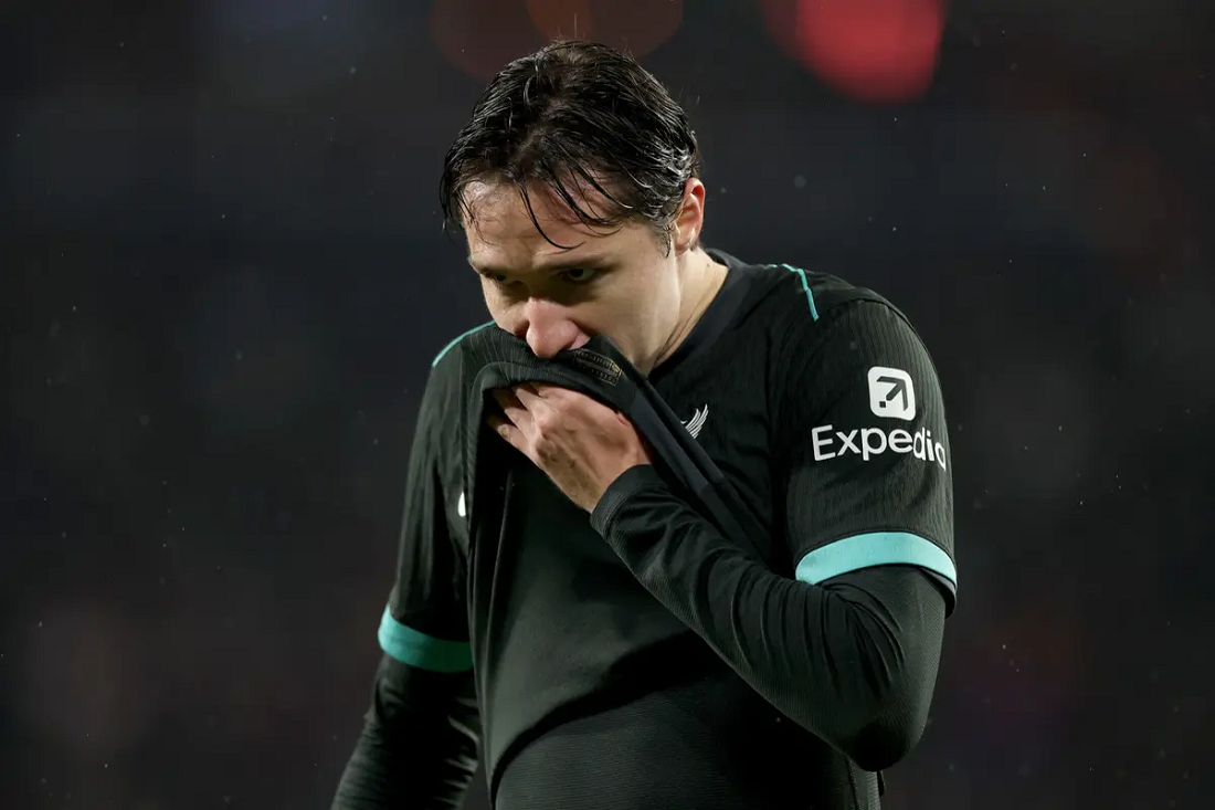 ABSEN: Arnse Slot beber absennya Federico Chiesa saat Liverpool tantang Galatasary di LIga Champions