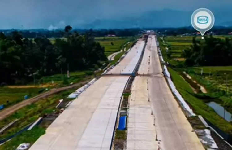 Progres Pembangunan Tol Probowangi di Situbondo. Tol ini berubah nama jadi Prosiwangi.