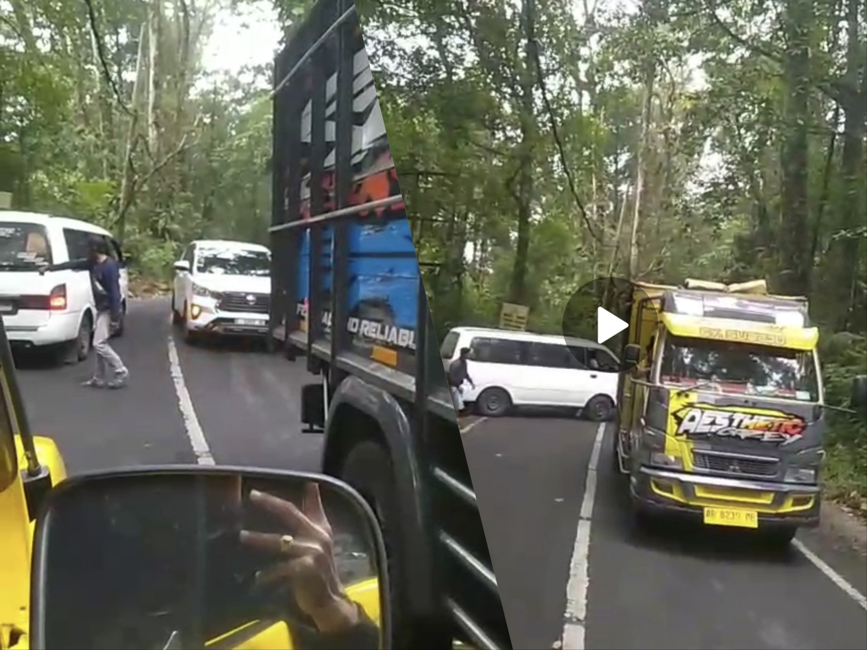 Imbas Ketapang macet, Gumitir ditutup. Jalur kawah Ijen mulai digunakan sebagai alternatif.