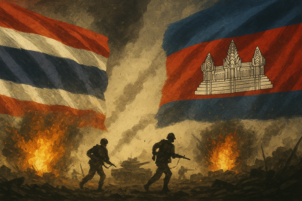 Bentrok Thailand-Kamboja memanas.