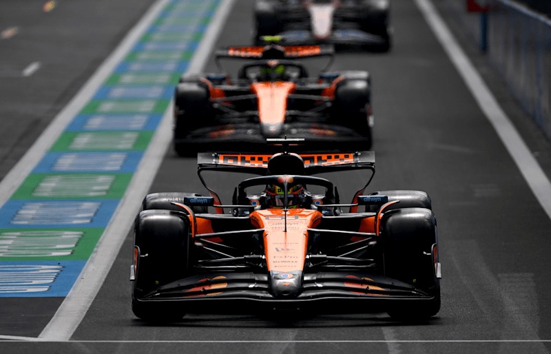 Oscar Piastri ungguli Verstappen dan Norris di FP1 GP Belgia.