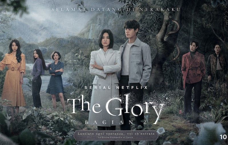 Poster Drakor The Glory Produksi Studio Dragon