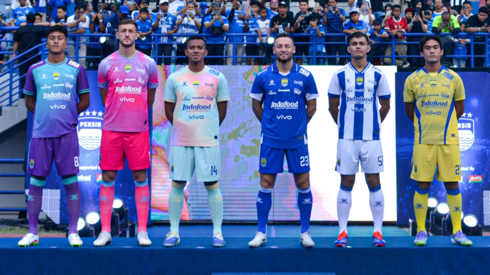 KELME: Penampakan jersey Persib untuk Super League 2025-2026