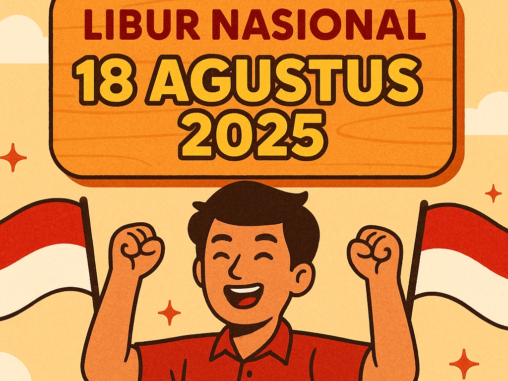 Presiden Prabowo tetapkan 18 Agustus 2025 sebagai hari libur nasional usai HUT RI ke-80.