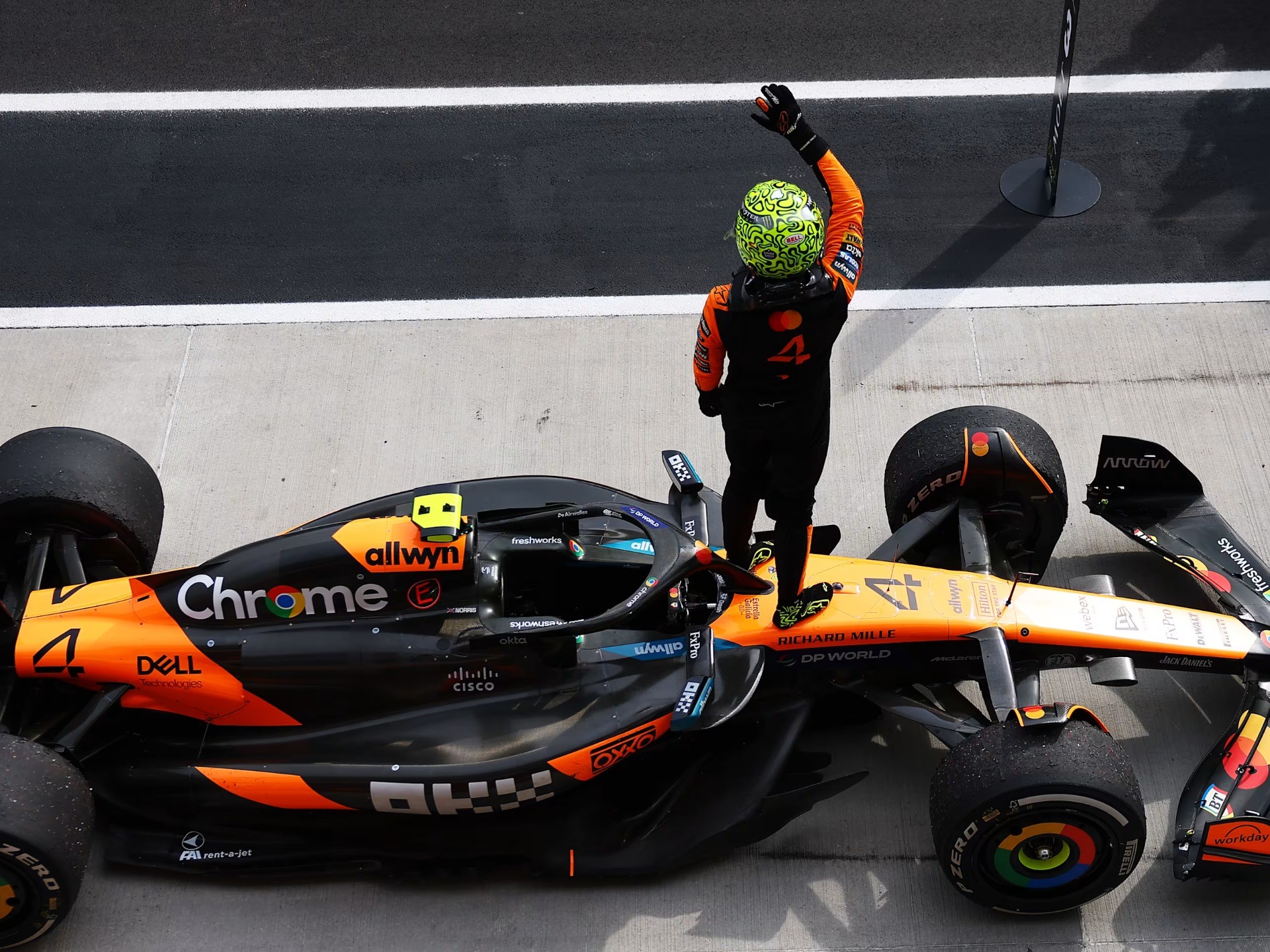 Lando Norris akui performanya di awal musim F1 2025 belum maksimal.