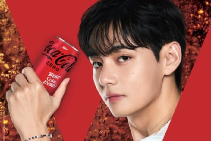 V BTS Sukses menjadi bintang iklan global Coca Cola.