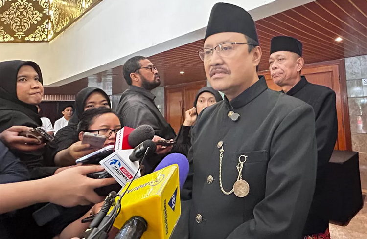 Mensos Saifullah Yusuf atau yang akrab disapa Gus Ipul.