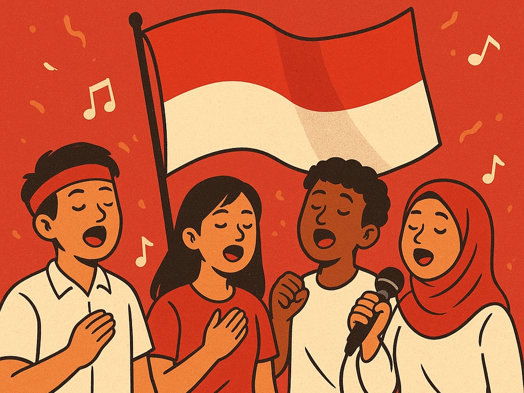 Daftar 15 lagu kemerdekaan terbaik untuk memeriahkan 17 Agustus.