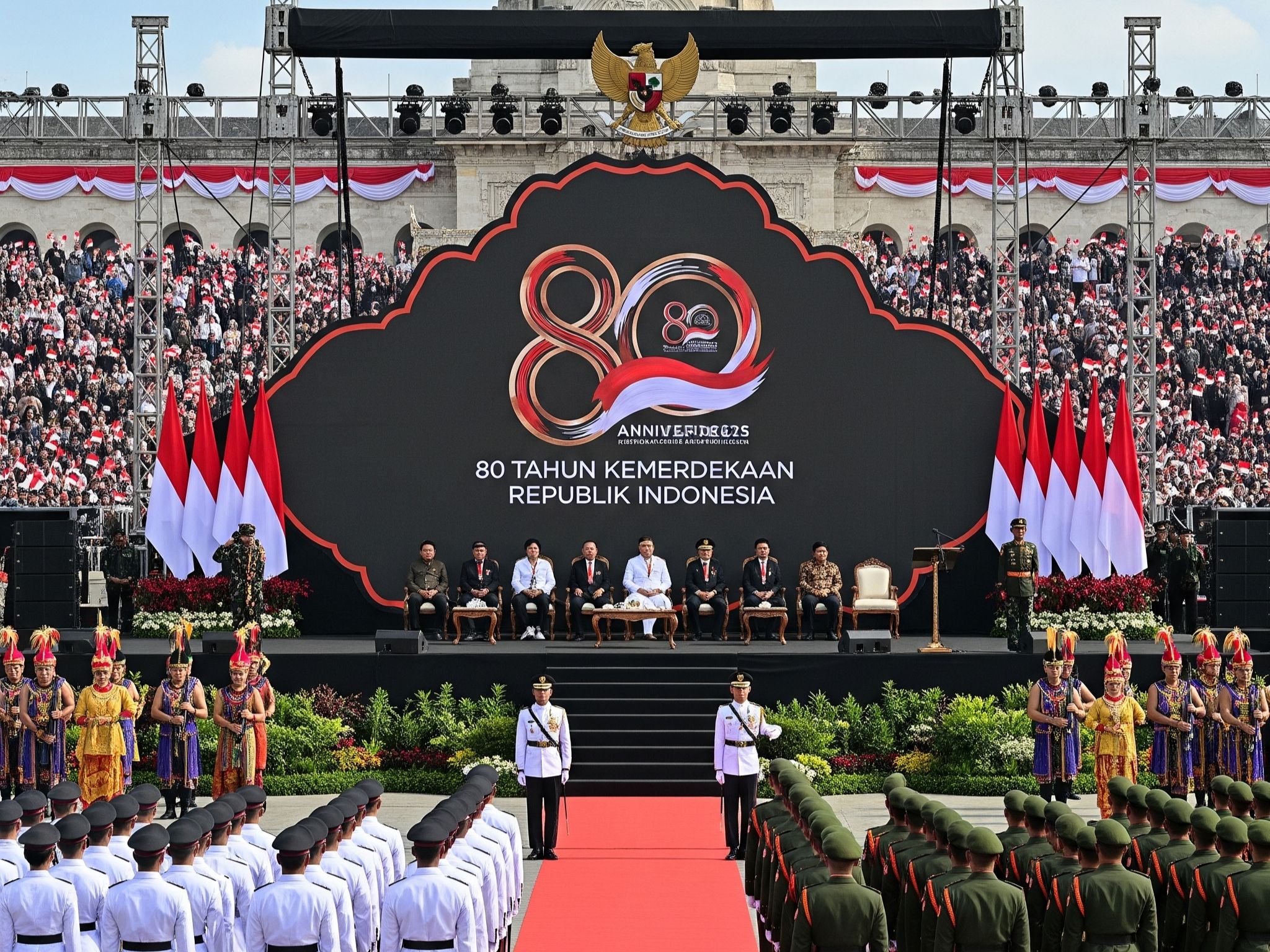 Rayakan HUT RI ke-80 dengan 80 ucapan inspiratif.