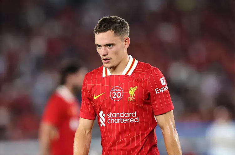 Rekrutan anyar Liverpool, Florian Wirtz, jadi sebagai Pemain Terbaik Internasional Jerman musim 2024/2025.