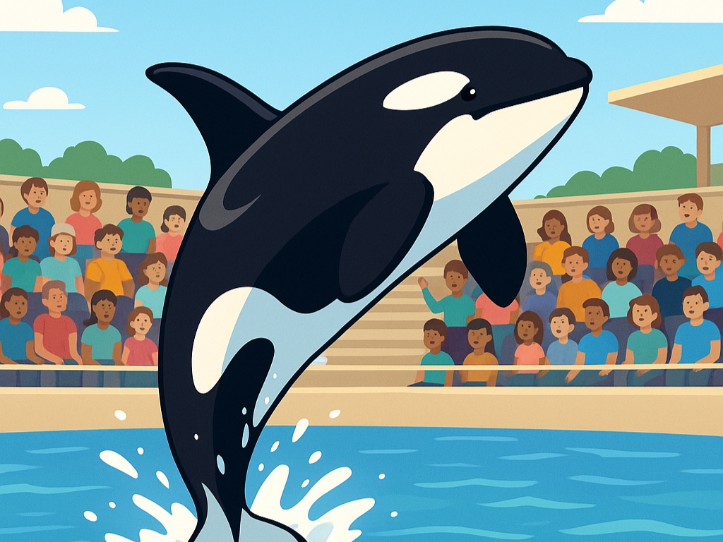 Viral video orca serang pelatih lumba-lumba ternyata hoaks.