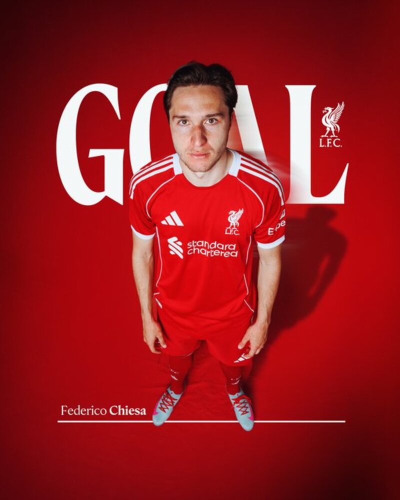 PROTAGONIS: Federci Chiesa menjadi sosok sentral dalam kebangkitan Liverpool menang atas Bournemouth