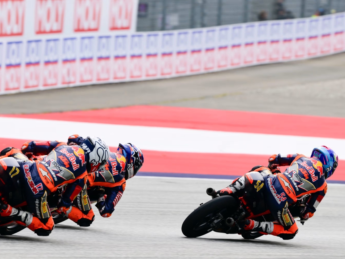 Veda Ega Pratama cetak dua podium runner-up di Red Bull Ring.