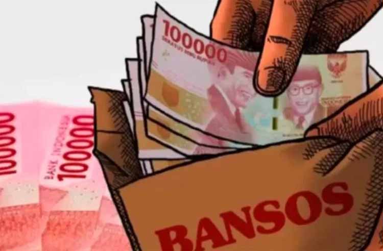 ILUSTRASI bansos cair.