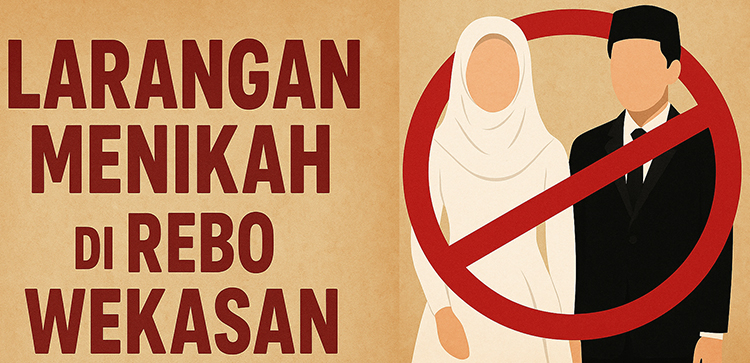 ILUSTRASI larangan pada saat Rebo Wekasan.