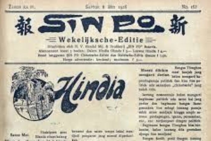 KORAN SINPO:  Hadir sebagai jawaban atas ketidakadilan yang dirasakan warga peranakan.