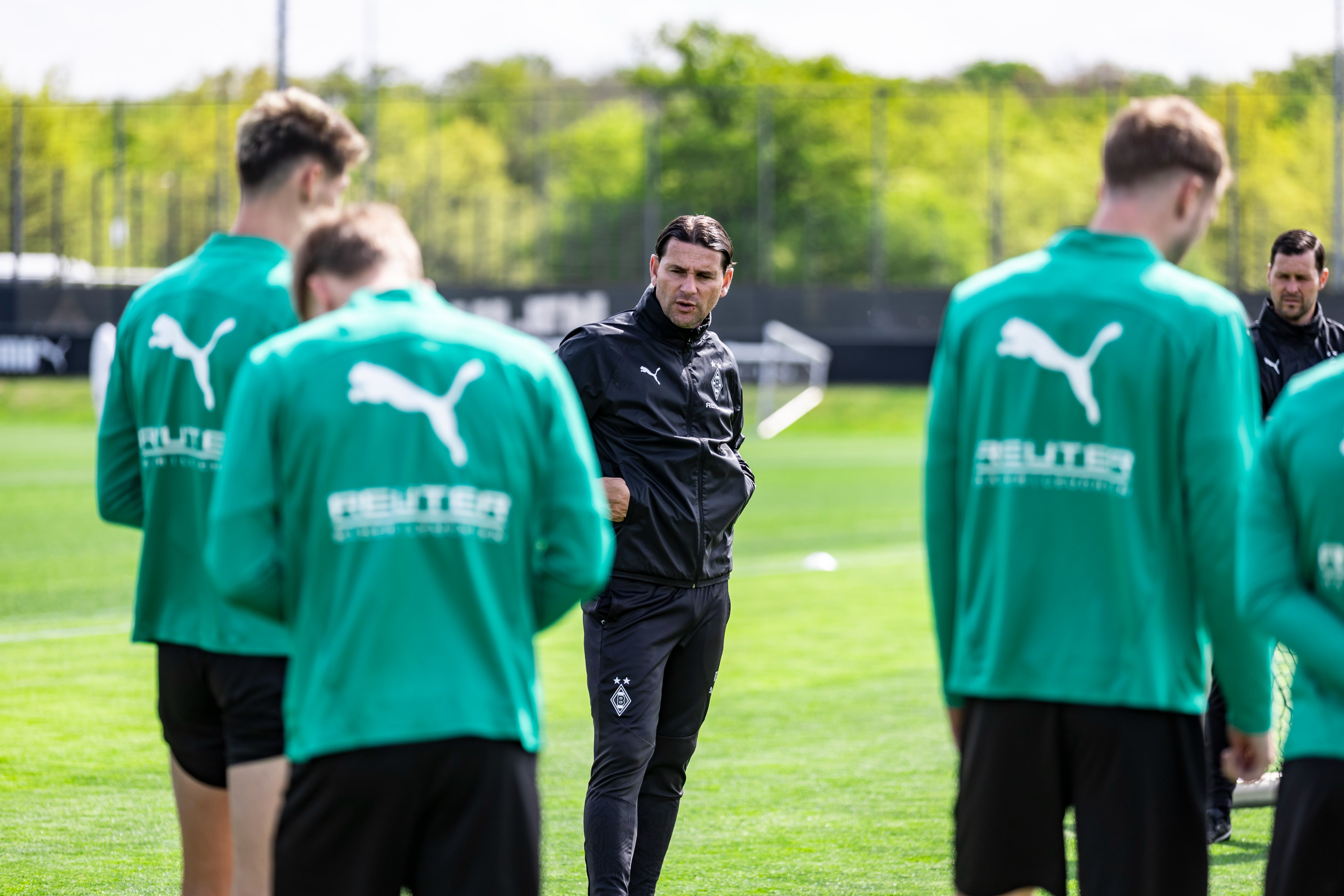 SIAP TEMPUR: Gladbach siap menghadapi tamunya Hamburger SV