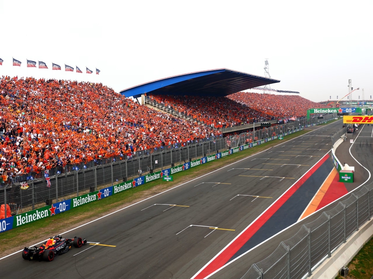 Jadwal F1 GP Belanda 2025 akhir pekan ini di Zandvoort.