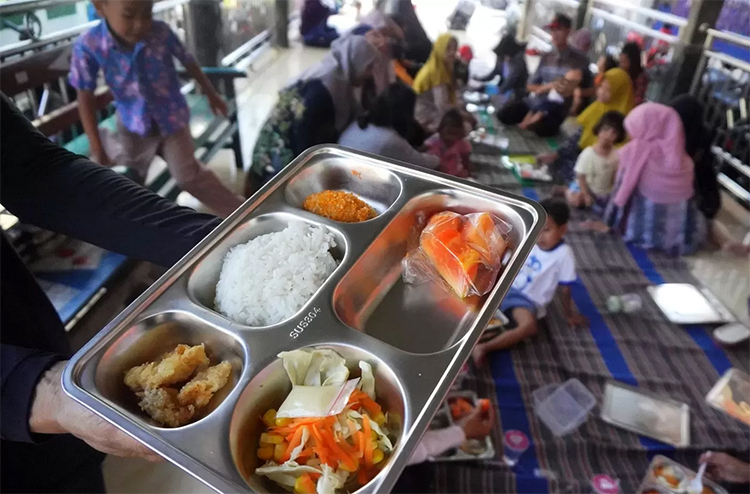 Ilustrasi menu Program MBG.