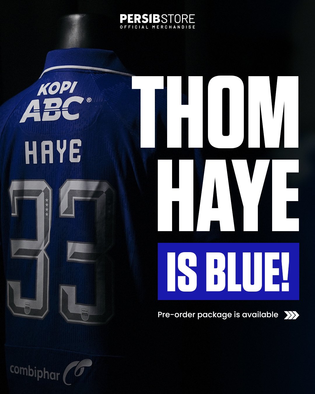 DEBUT PERDANA: Thom Haye diprediksi akan jalani debut saat Persib vs Persebaya