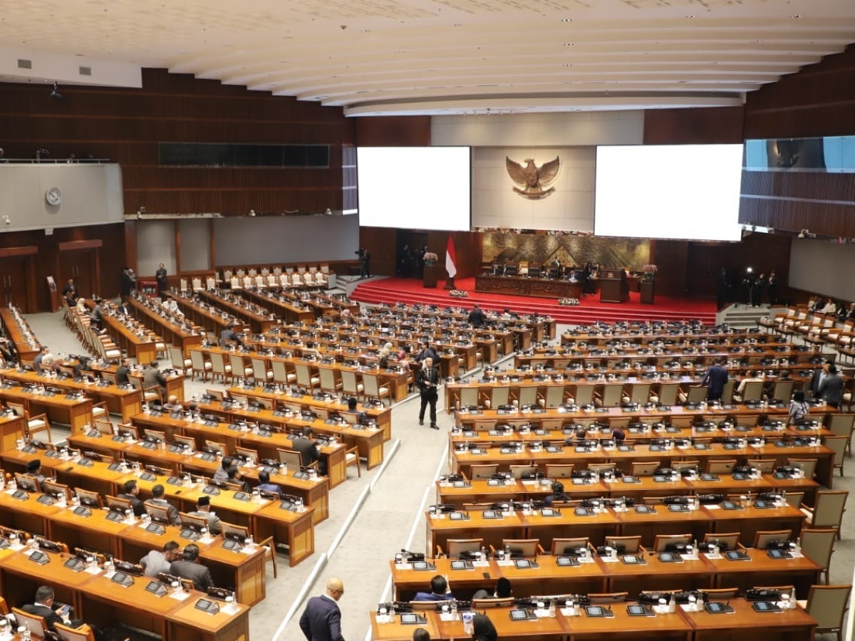 HUT DPR RI ke-80 jatuh pada 29 Agustus 2025.