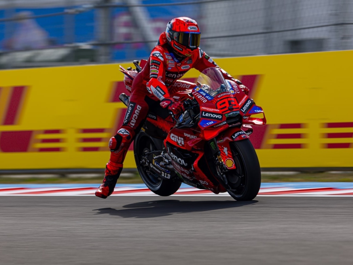 Marc Marquez dominasi MotoGP 2025 bersama Ducati.