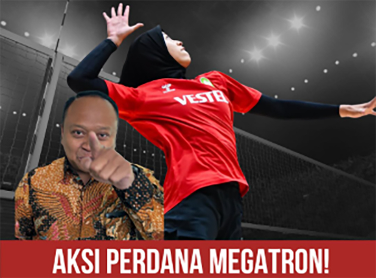 Dubes RI untuk Turki Achmad Rizal Purnama ajak WNI dukung debut Megawati di Manisa BBSK. Laga bisa ditonton live via Instagram Dubes.
