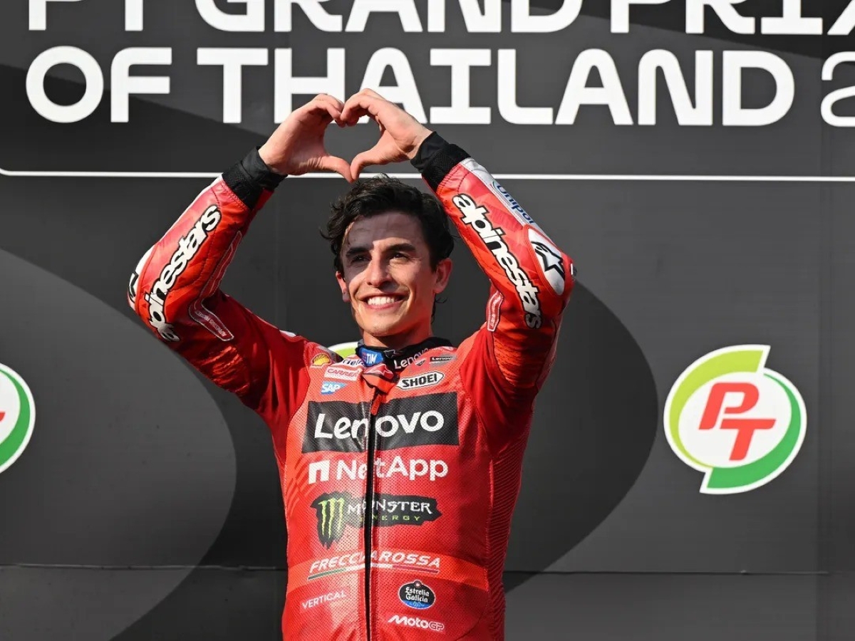 Dominasi Marc Marquez di MotoGP 2025 jadi sorotan.
