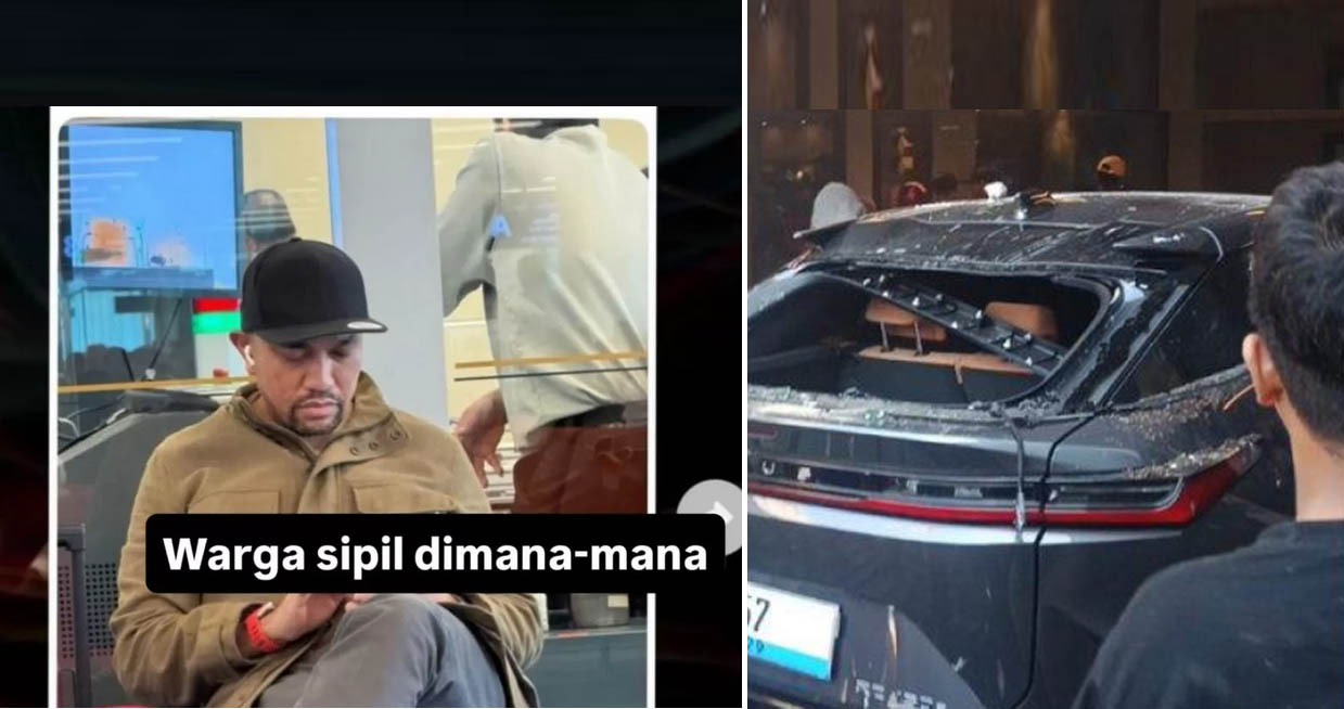 Ahmad Sahroni diduga sudah mengungsi ke luar negeri saat rumahnya dijarah oleh massa. Sementara rumahnya dirusak, barang-barangya dijarah, dan mobil mewahnya juga massa.
