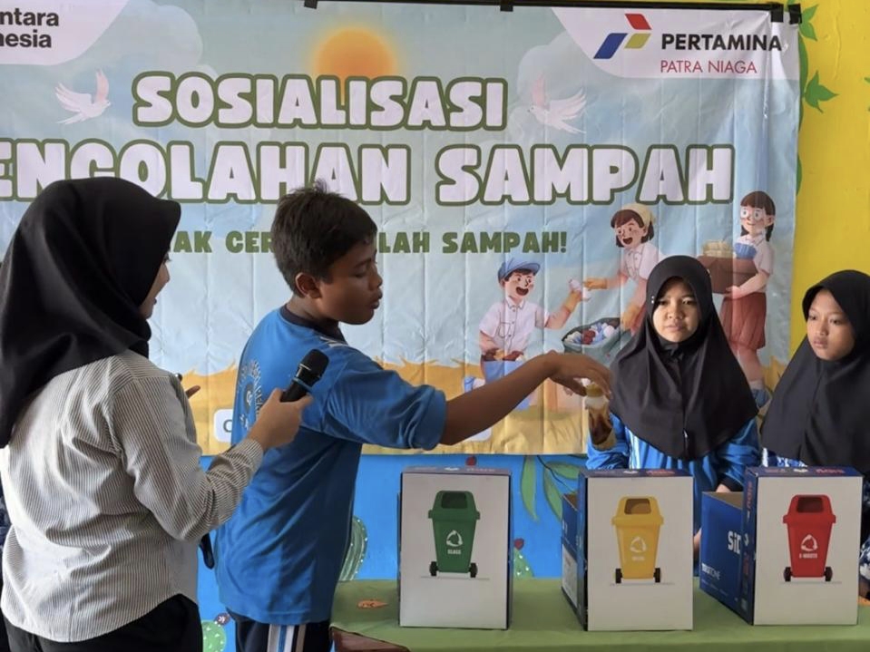 Pertamina Patra Niaga edukasi siswa SDN 2 Remen, Kabupaten Tuban, Jawa Timur.
