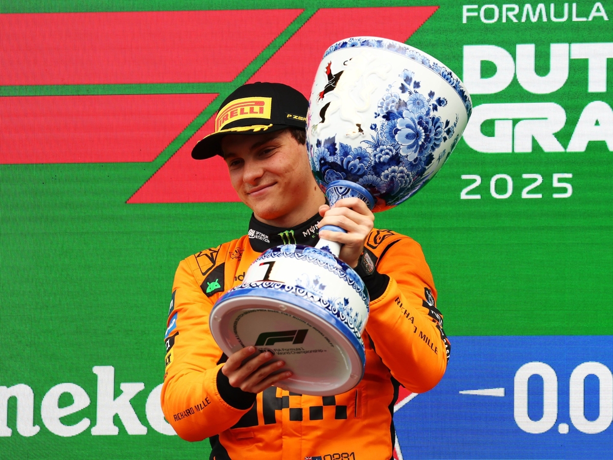 Oscar Piastri berada di puncak klasemen F1 usai kemenangannya di GP Belanda 2025.