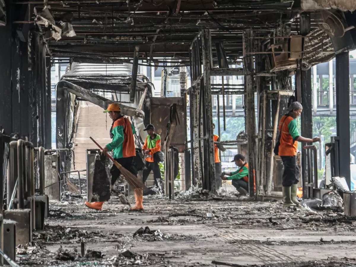 Dampak aksi vandalisme saat demo di Jakarta, Grab Indonesia memberlakukan WFH untuk karyawannya.