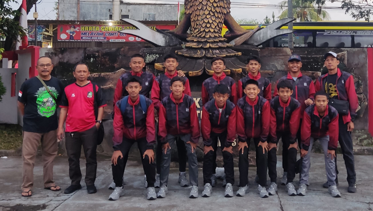 Sebanyak 18 atlet muda yang terpilih dari GSI tingkat Banyuwangi diberangkatkan ke Kota Batu untuk seleksi di tingkat Jatim pada Minggu (31/8) di SMPN 1 Cluring.
