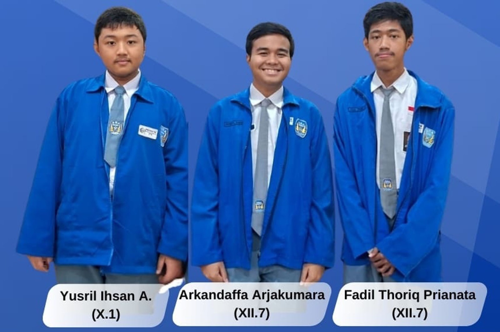 3 siswa SMAN 1 Glagah Banyuwangi lolos OSN 2025.