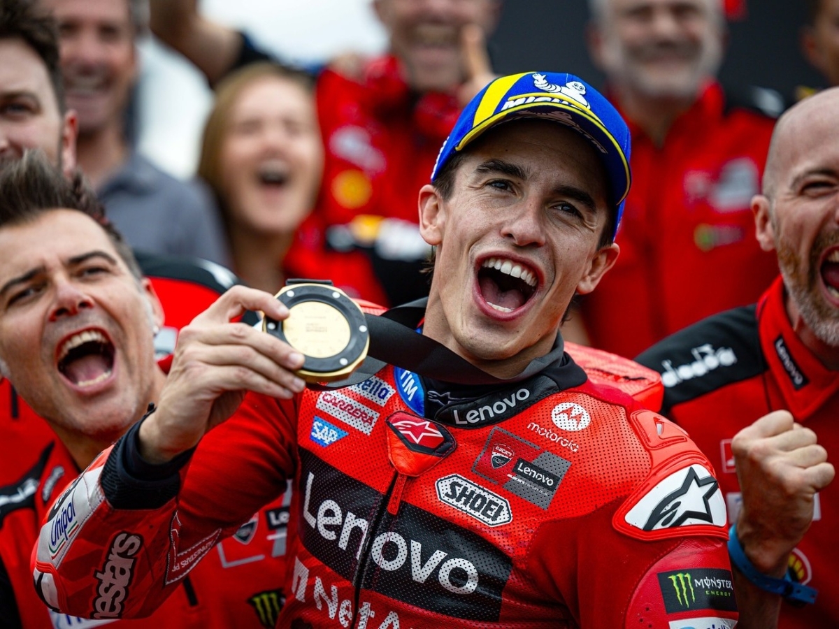 Marc Marquez, pemnbala Ducati diprediksi tidak akan menang mudah di ajang MotoGP seri Catalunya.