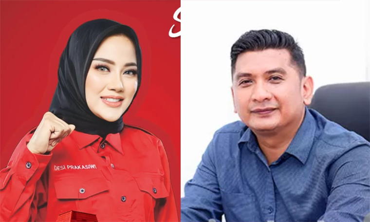 Dua kader muda, Desi Prakasiwi dan Yusi Teguh Ariefianto, siap menantang senior di bursa Ketua PDIP Banyuwangi 2025-2030.