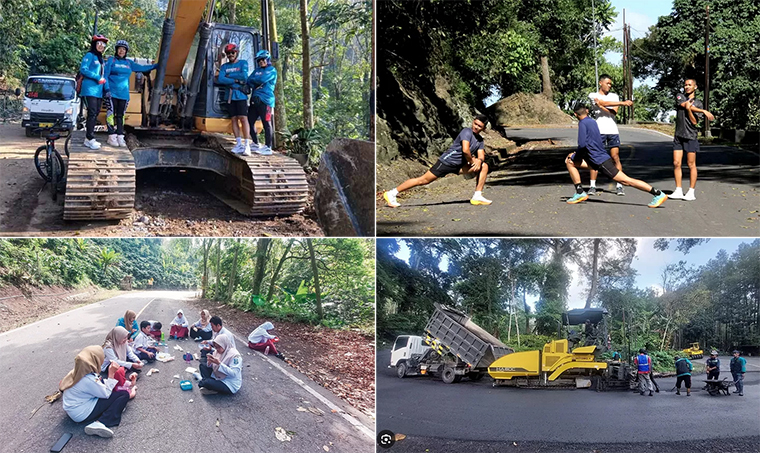 Penutupan Jalur Gumitir Banyuwangi&ndash;Jember melahirkan kisah unik. Dari perbaikan tikungan maut Mbah Singo hingga jadi tempat piknik warga sekitar.