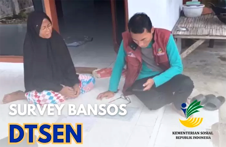 Survey Bansos DTSEN Kemensos.