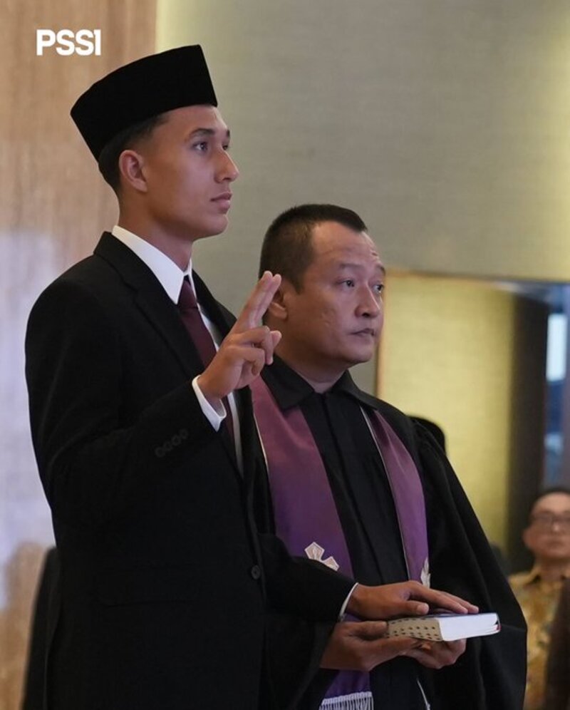 RESMI WNI: Miliano Jonathans resmi akan memperkuat timnas Indonesia