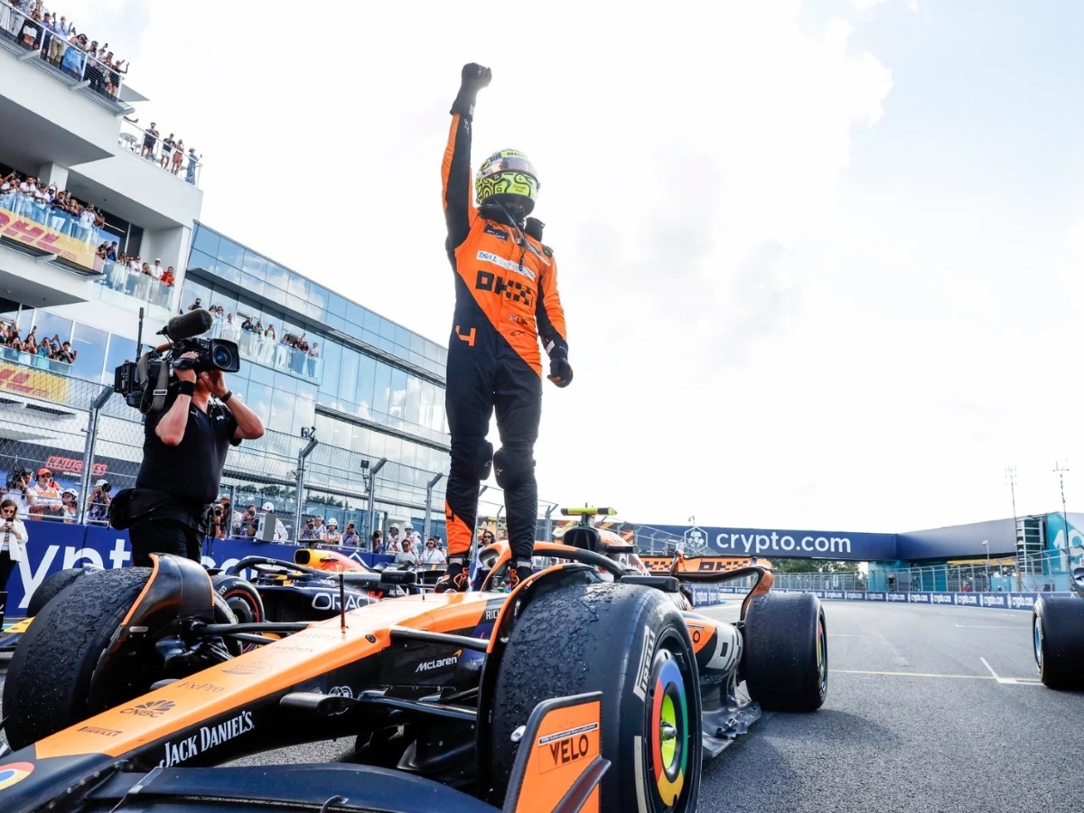 Lando Norris ingin menyelesaikan balapan F1 dengan gayanya sendiri.