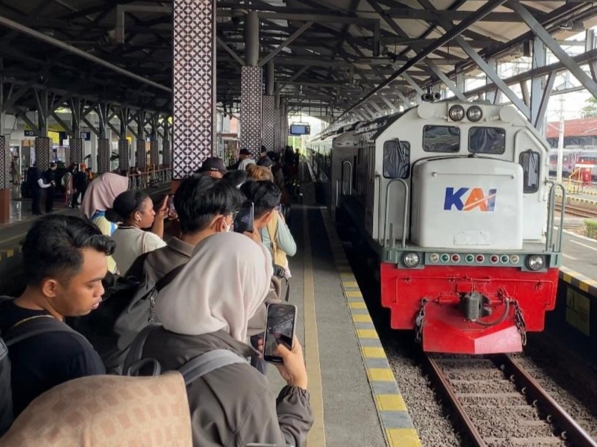 Puncak arus balik libur panjang Maulid Nabi 2025.