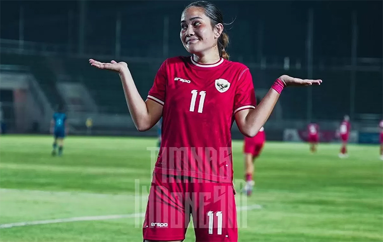 Bintang Timnas Putri Indonesia Sydney Hopper di Piala AFF 2024. Di Indonesia, tanggal 9 September ditetapkan sebagai Hari Olahraga Nasional.