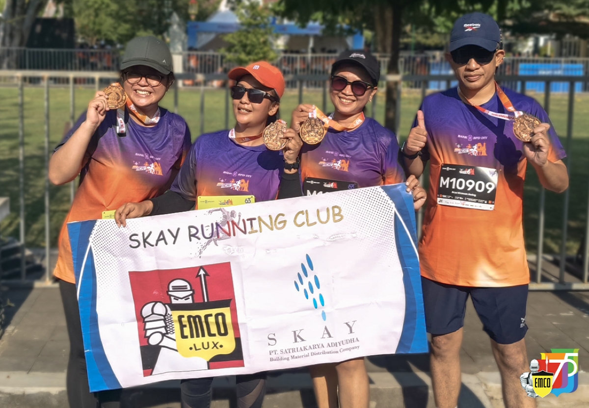 Berbagai macam event lari yang diikuti oleh team EMCO.