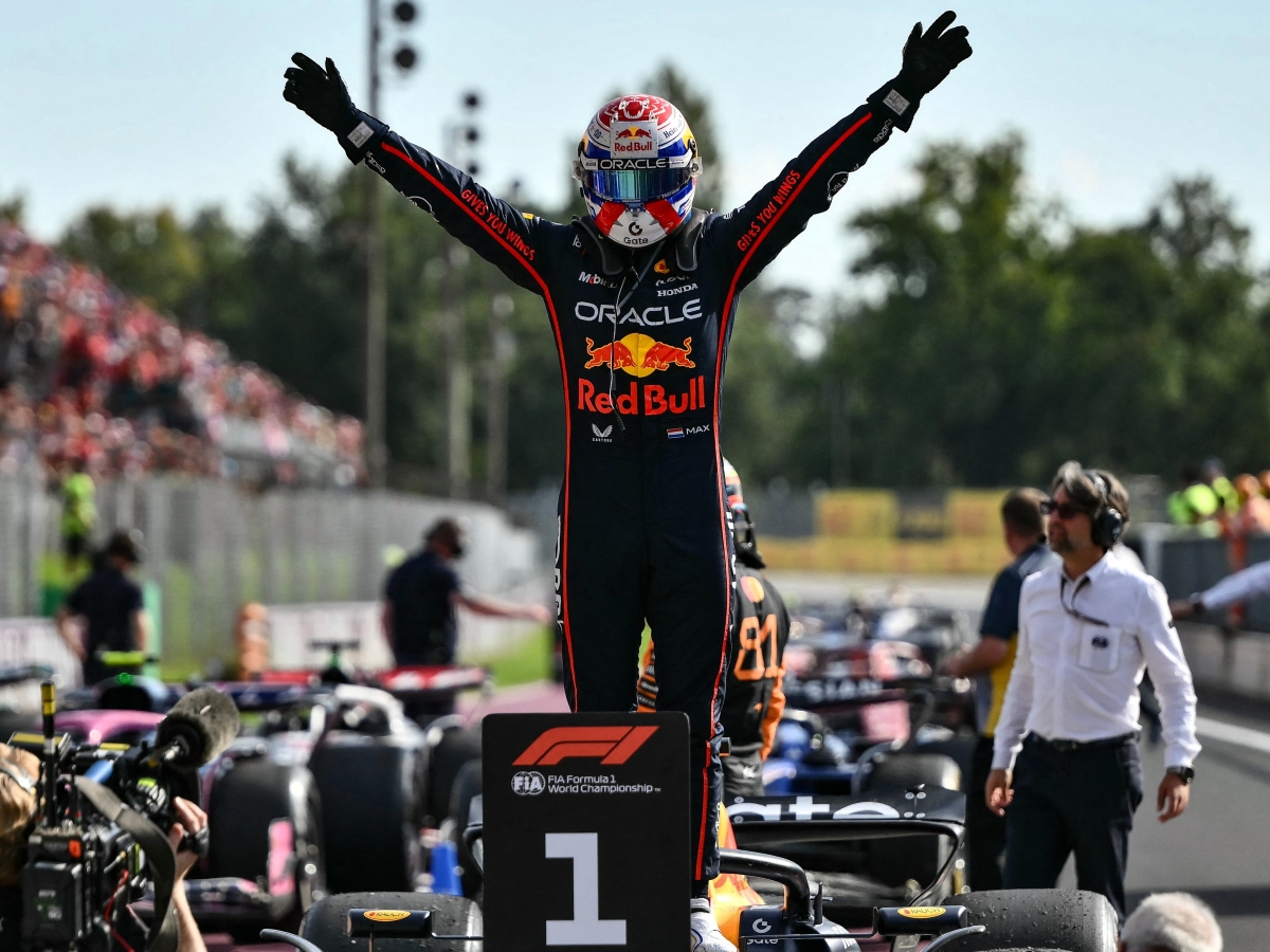 Max Verstappen pecahkan rekor tercepat F1 di Monza.