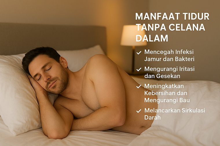 ILUSTRASI pria sedang tidur.