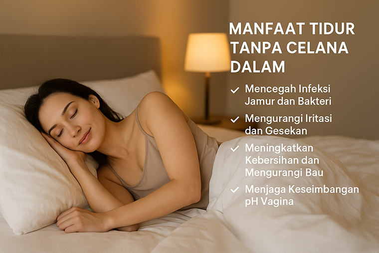 ILUSTRASI perempuan sedang tidur.